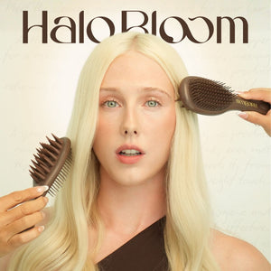 ABLOOMDANT Dual-Action Hairbrush