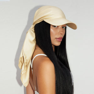 Halo Cap Beige Champagne